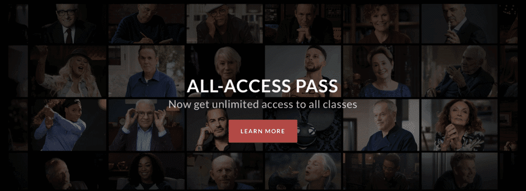 masterclass all access pass