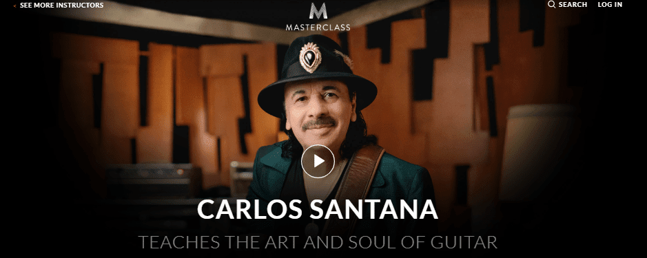 Reseña de la MasterClass de Carlos Santana