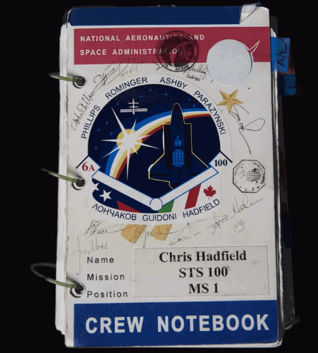 Revisão da Masterclass de Chris Hadfield - Notebook