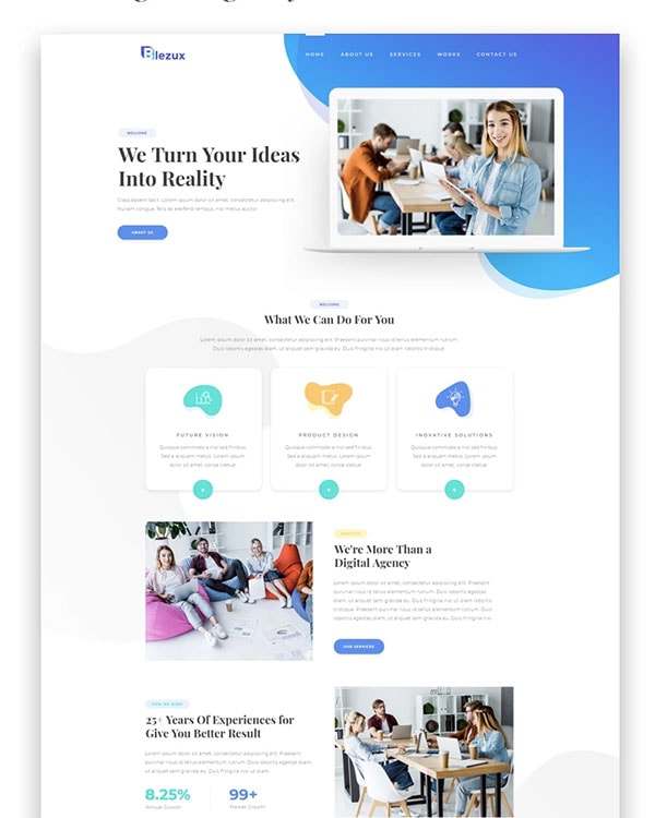 Blezux- SEO WordPress theme