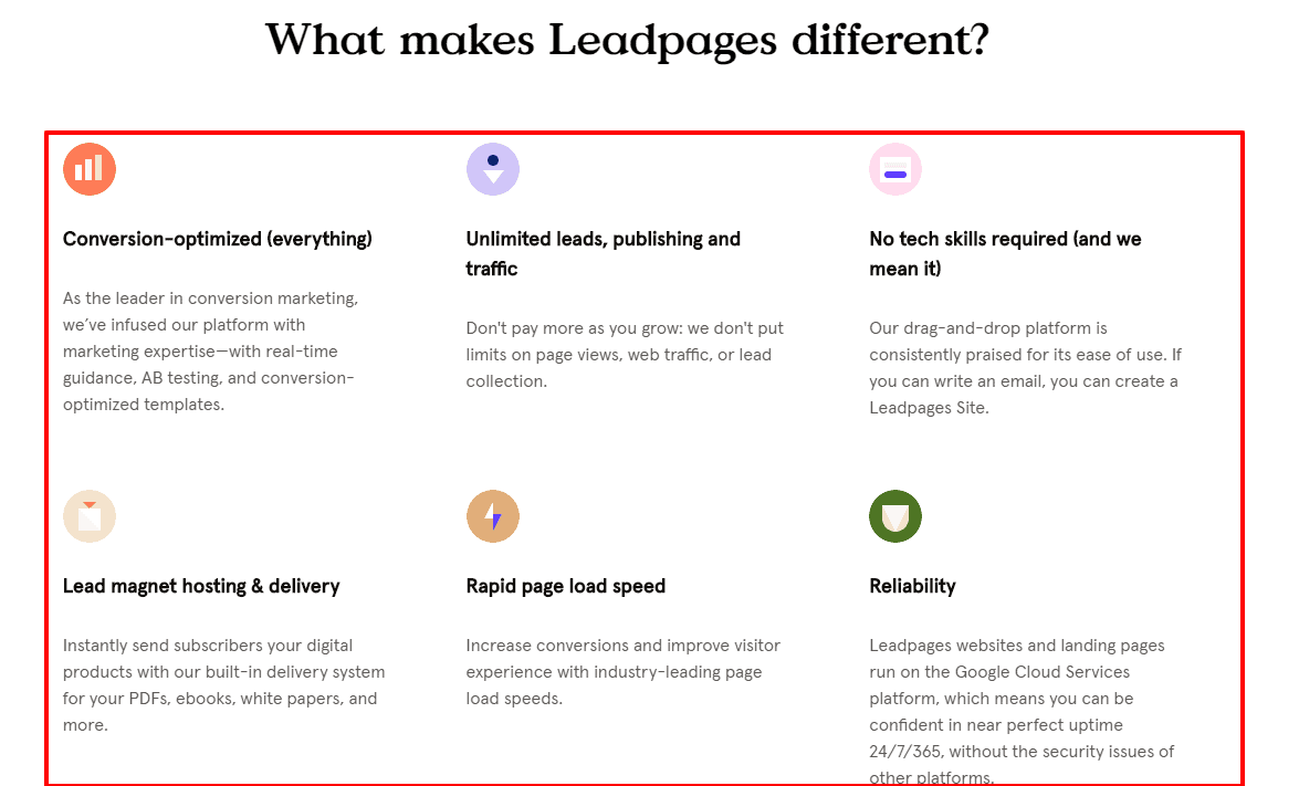 Leadpages Makes Different