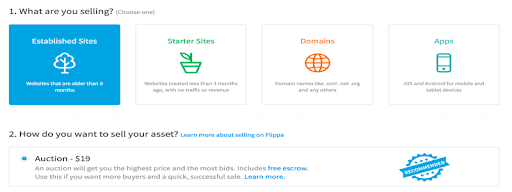 Flippa-Marketplace : Best Place To Sell Domain Name