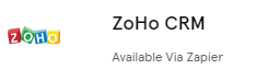 ZoHo CRM