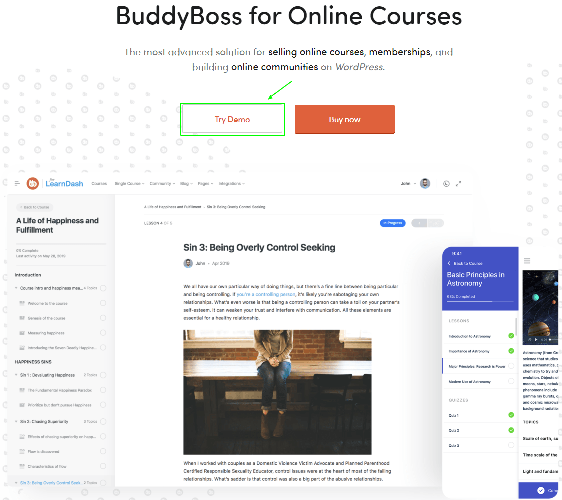 BuddyBoss Online Courses