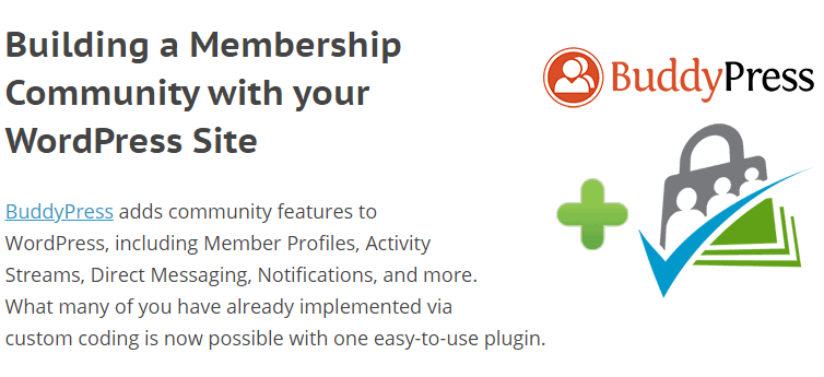Community - Paid Memberships Pro Buddypress Integration