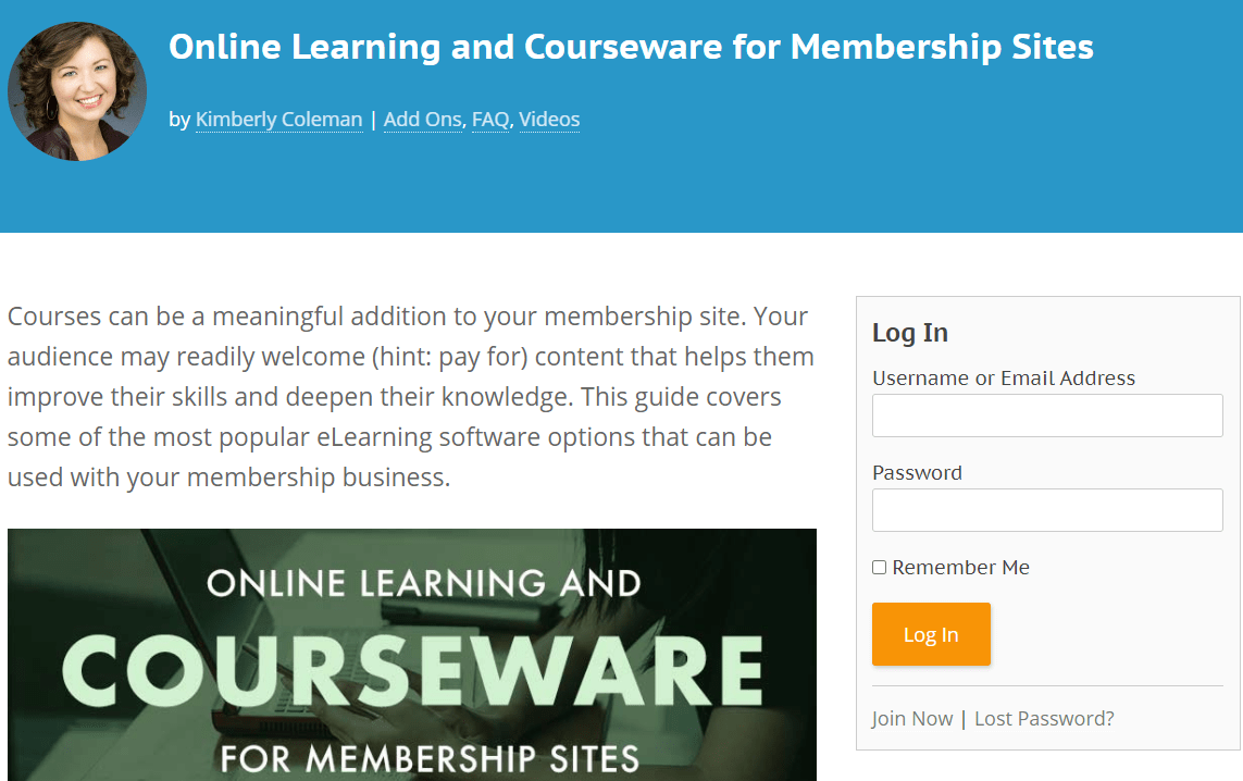 Paid Membership Learning Online