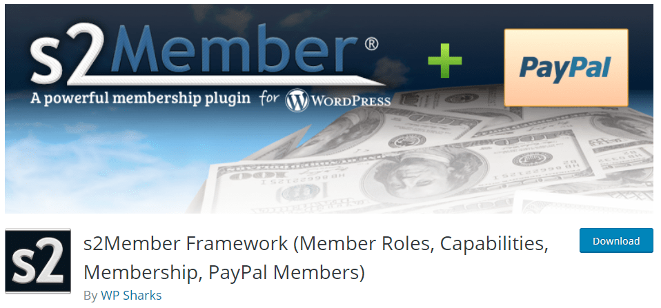 S2 member paypal integration