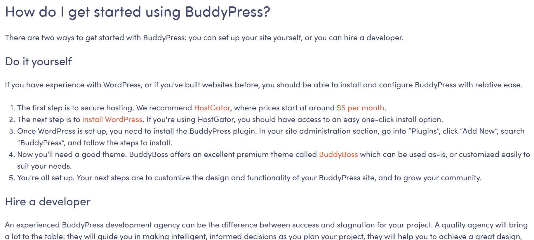 BuddyPress-How To Get Started