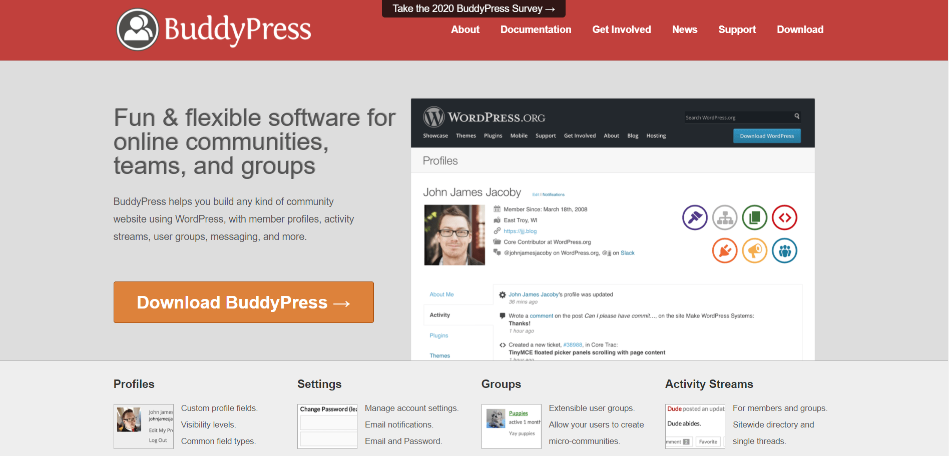 BuddyPress Overview