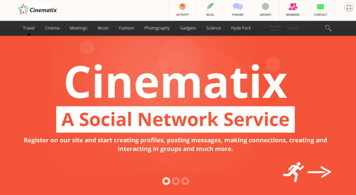 Cinematix Theme-Info Page