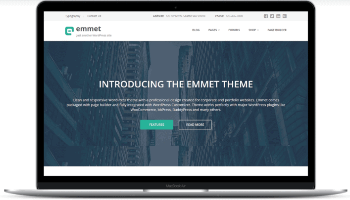 EmmetLite Theme- Overview