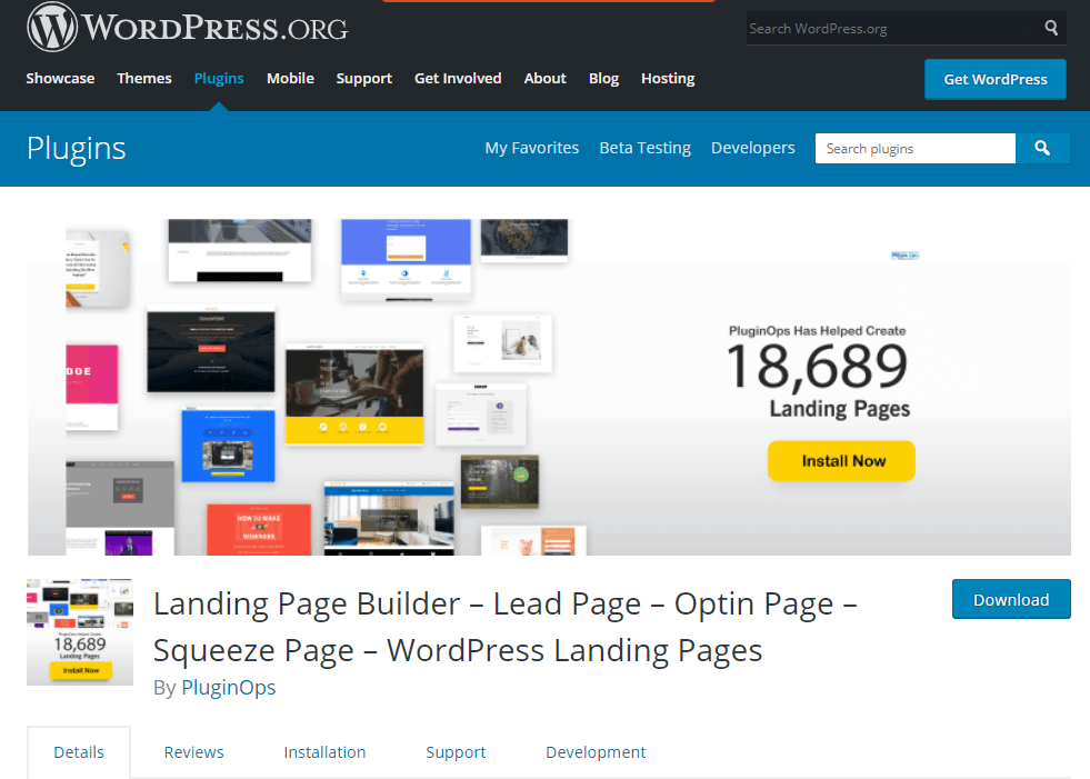 Leadpage wordpress plugin