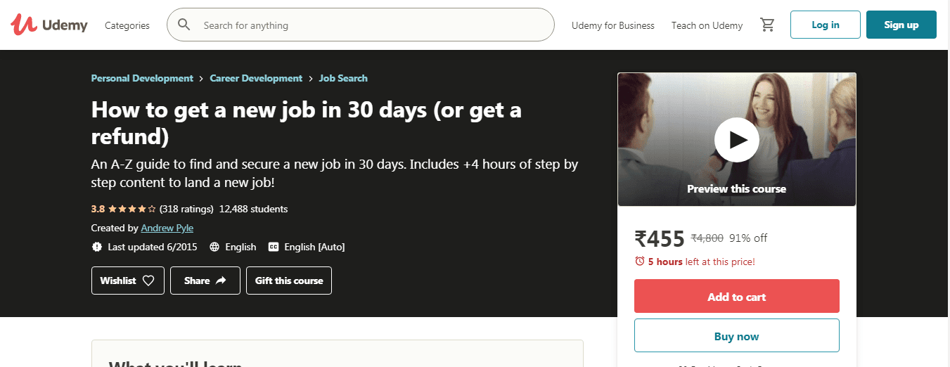 Can a Udemy course get you a job?