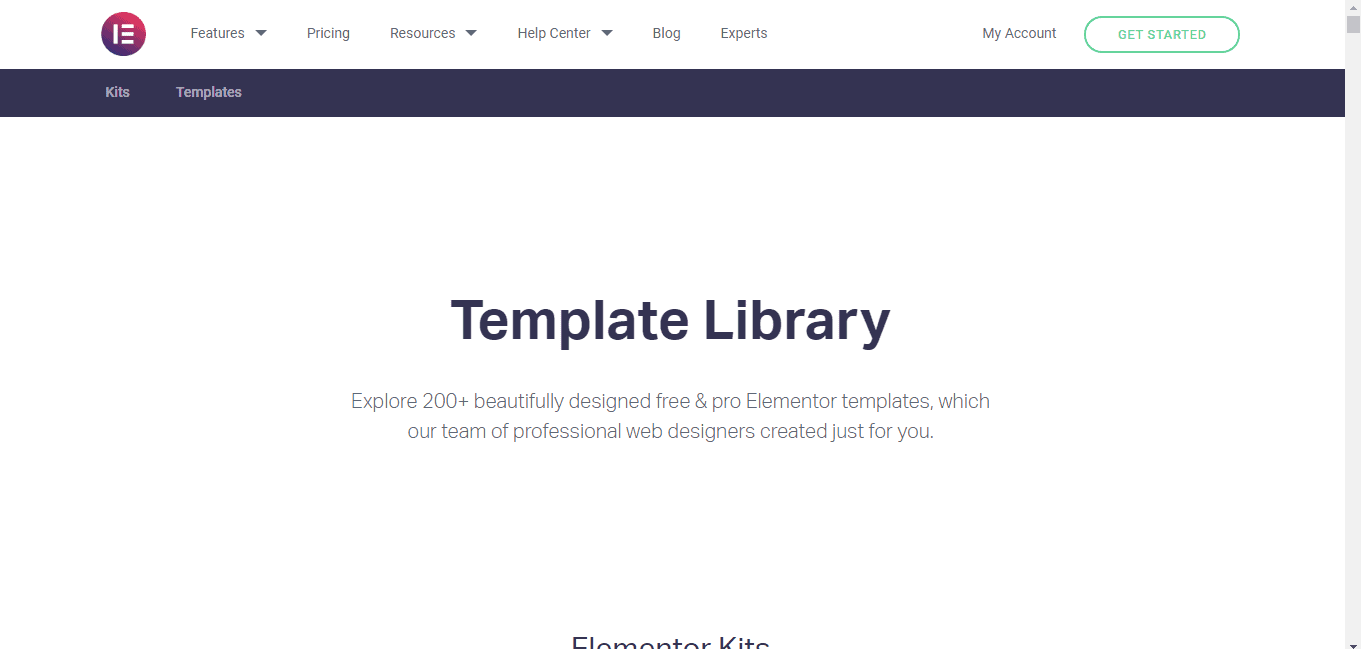 Elementor Templates