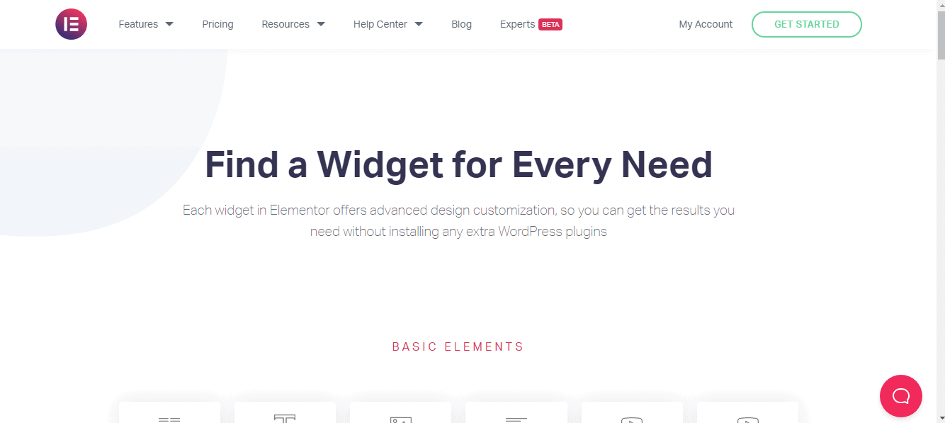 Elementor Widgets