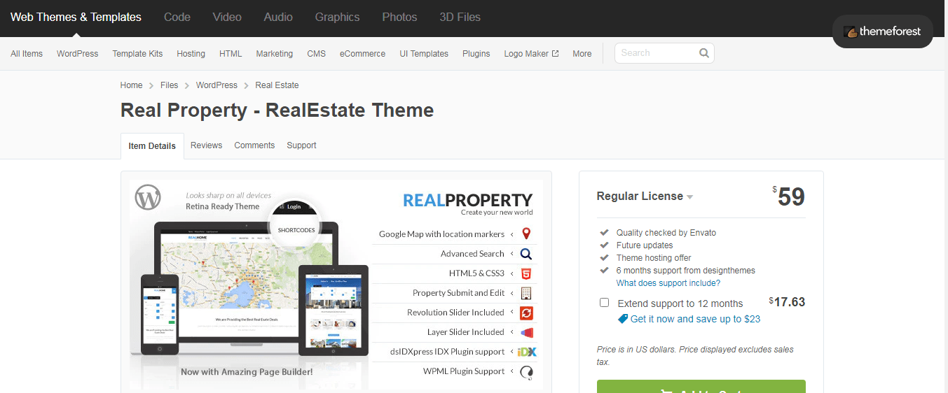 Real Property Theme