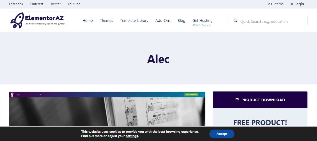 Alec Theme