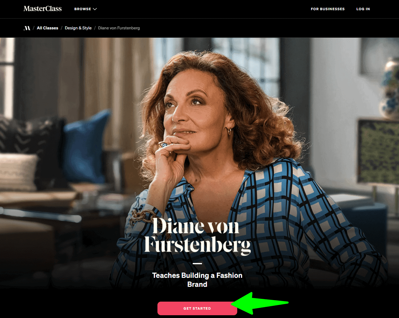 Diane Von Furstenberg Masterclass - Overview