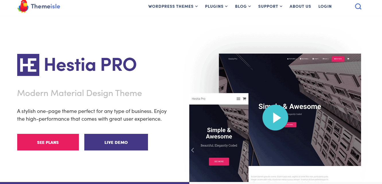 Hestia Pro Theme