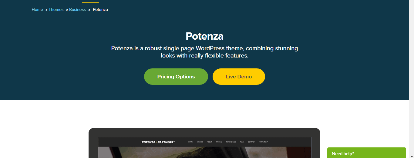 Potenza Theme