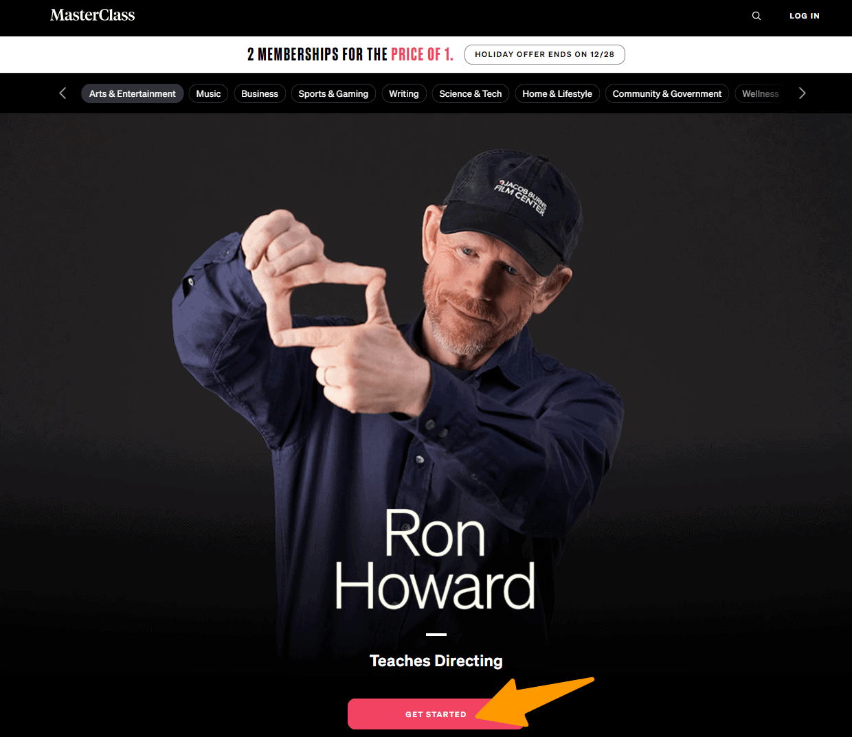 Ron Howard Masterclass Review