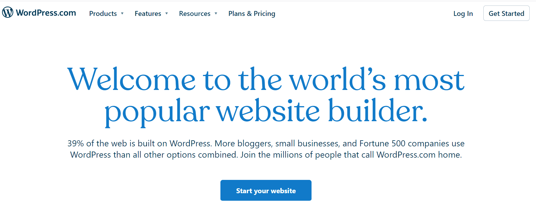 wordpress vs duda- website builder