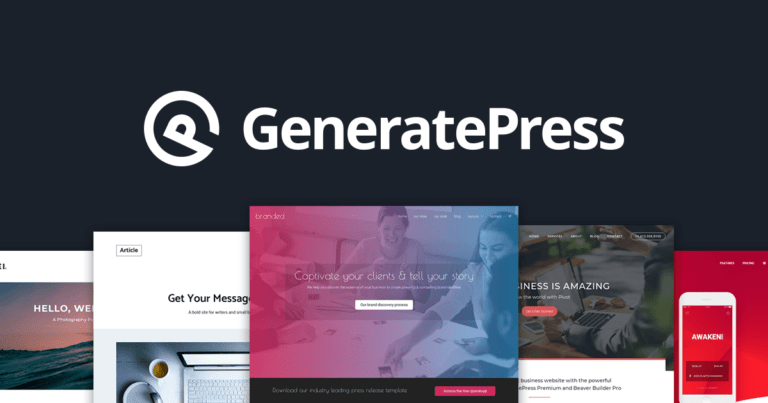 GeneratePress Tutorial