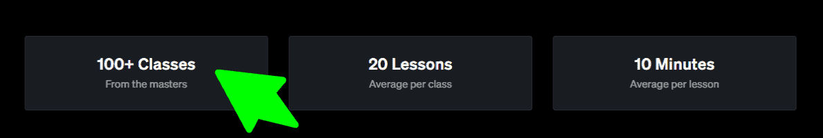 MasterClass-Class Content