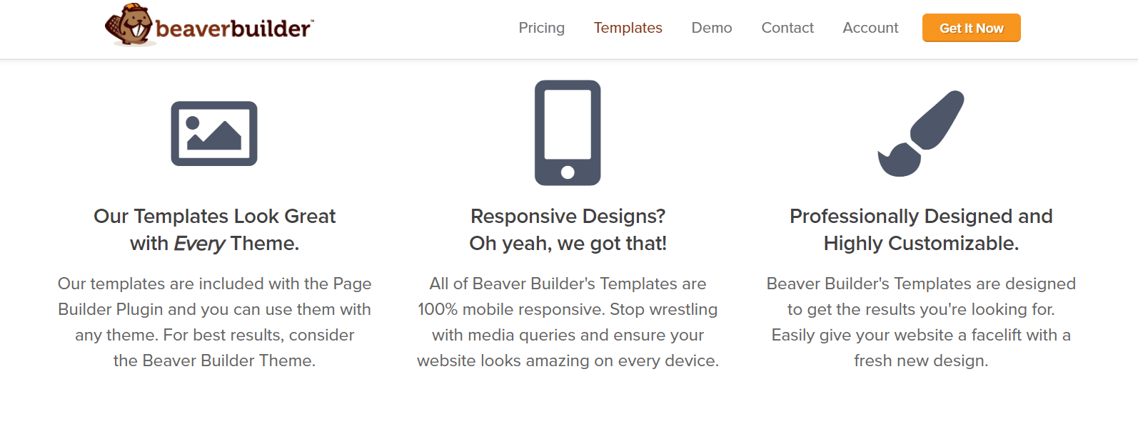 beaver builder features
