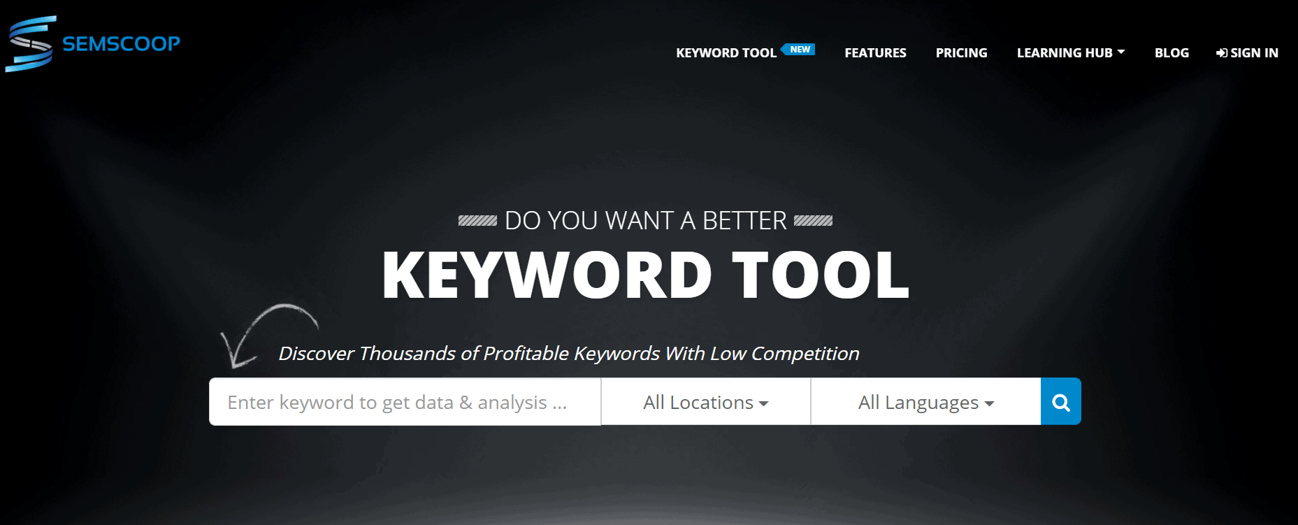 SEMScoop - KWFinder Alternatives For Keyword Research