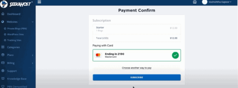 payment options