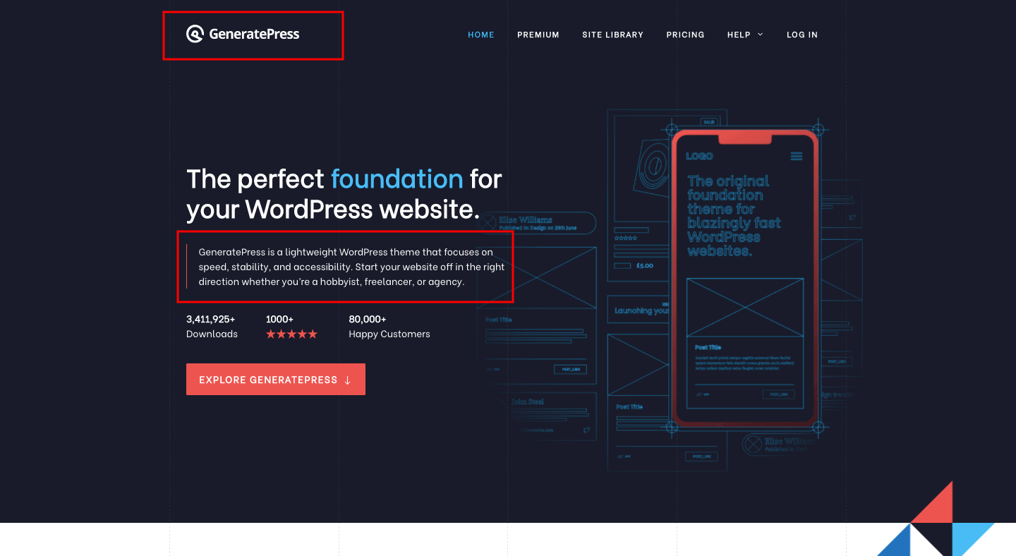 generatepress ħielsa vs premium