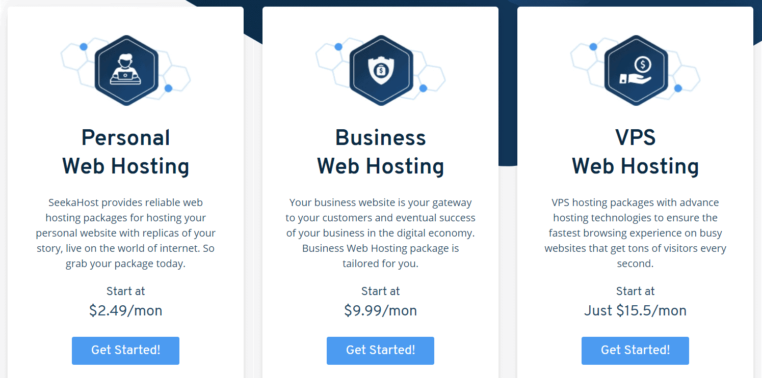 SeekaHost pricing