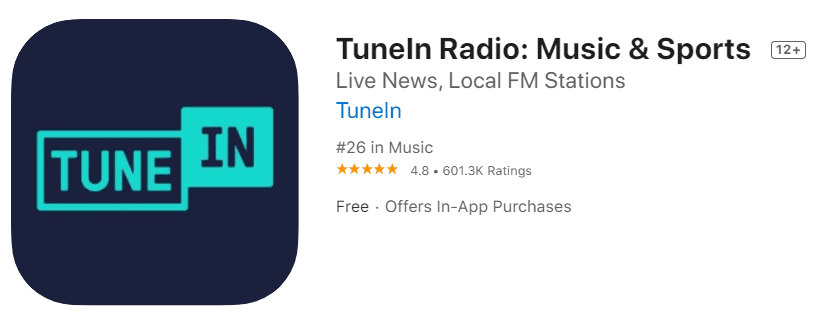 TuneIn Radio