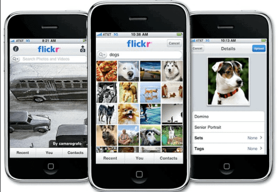 flickr app