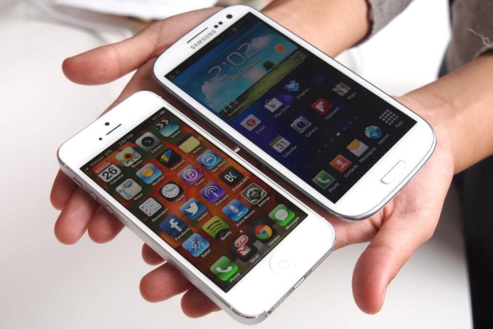 Iphone5 vs Galaxy s3