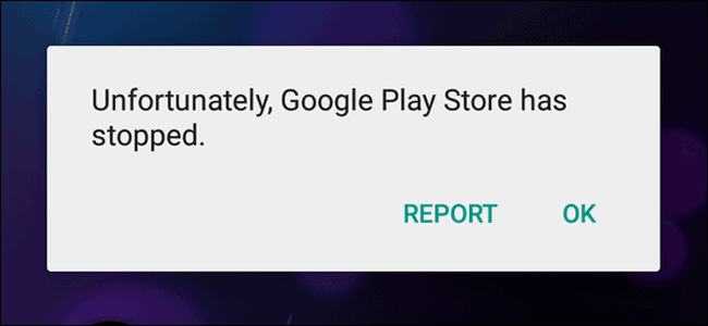 play store stopped working