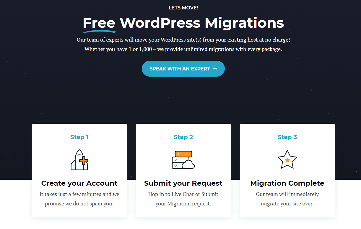 Free WordPress Migrations