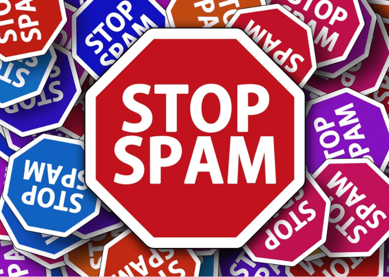 prohibere spamming