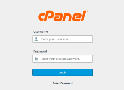 cpanel login