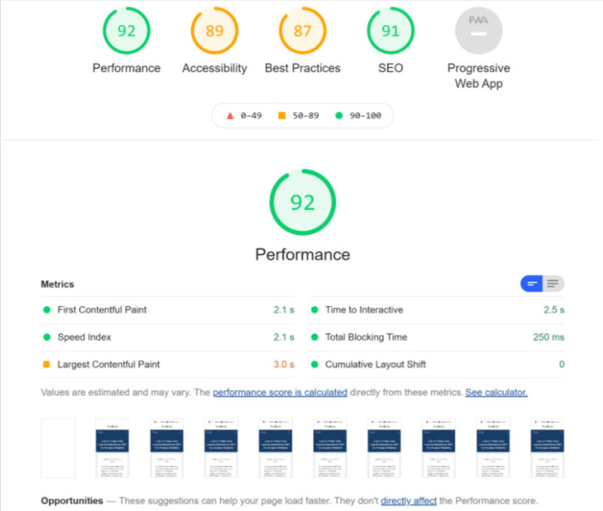 Best WordPress Hosting Convesio- Convesio hosting performance