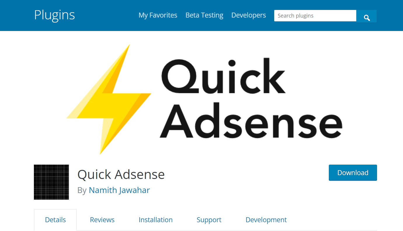 How To Add Google Adsense To WordPress Blogs - Quick Adsense plugin