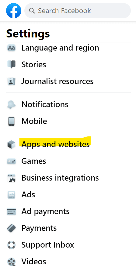 apps and websites