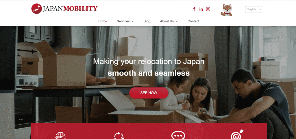 Japan Mobility Overview - Duda Website Examples