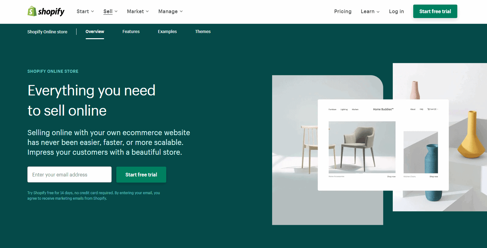 Overview of Shopify - Squarespace Alternatives