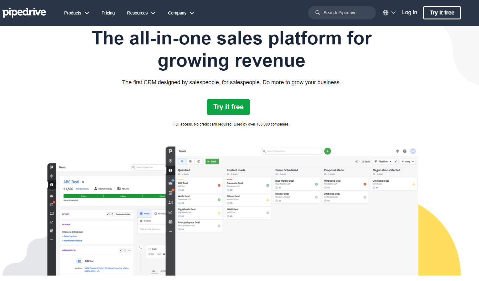 Pipedrive Overview