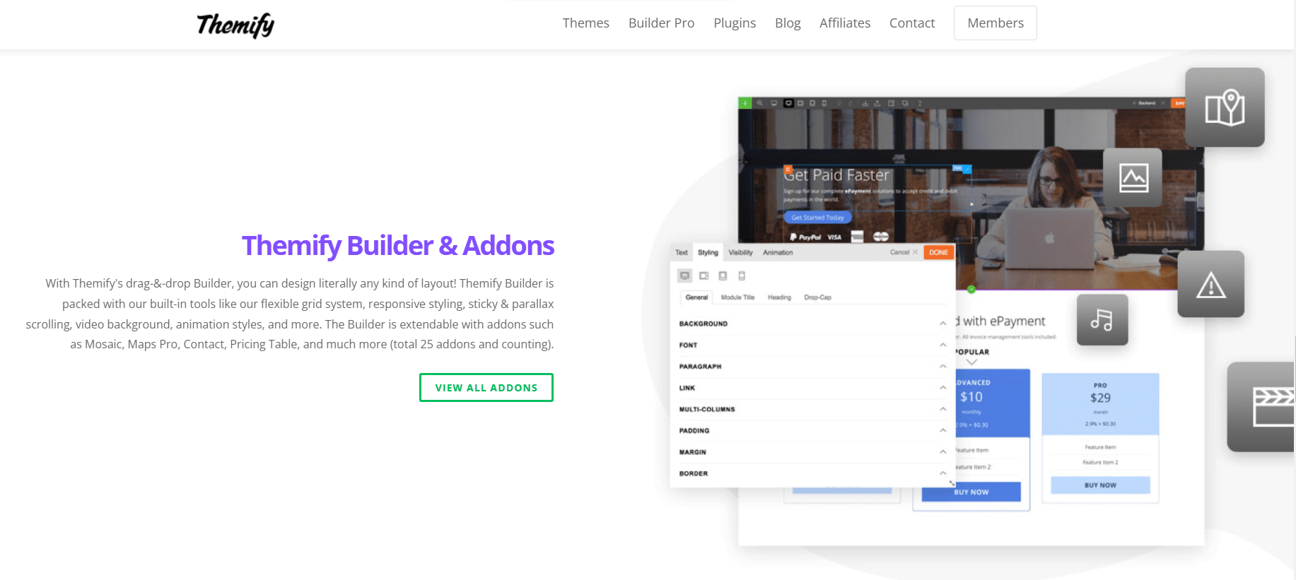 Themify Builder Overview