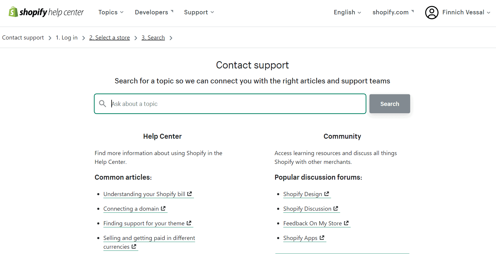 Shopify Customer Support