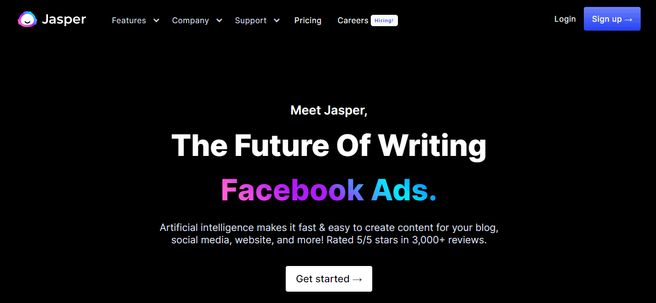 Jasper - Phần mềm & Công cụ Copywriting AI