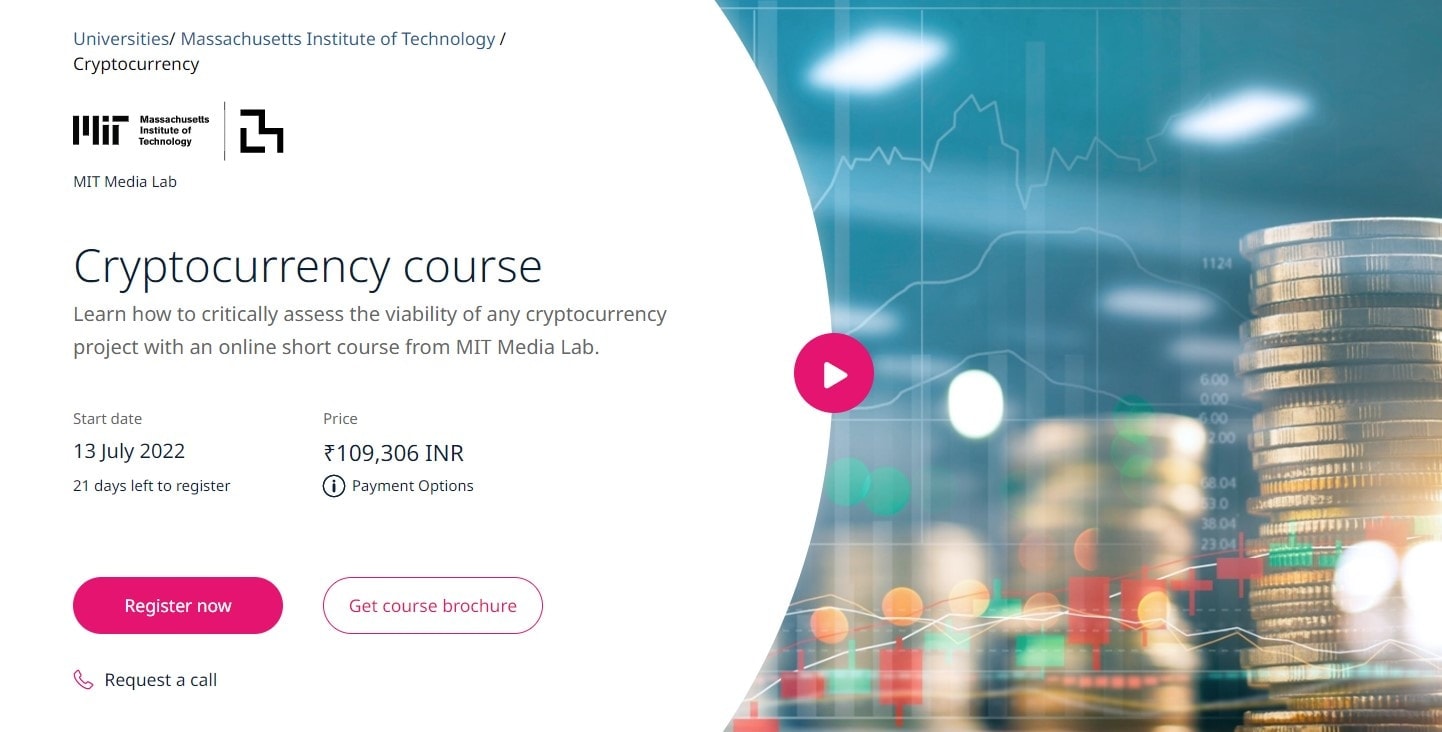 mit cryptocurrency course cost